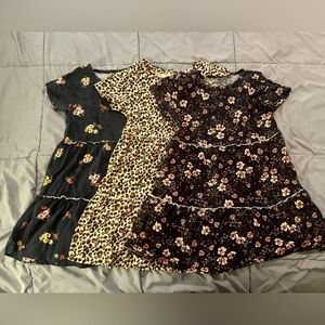 3-pack Girls Old Navy Tiered Dresses size S (6-7)